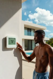 water temperature celestial solar heating