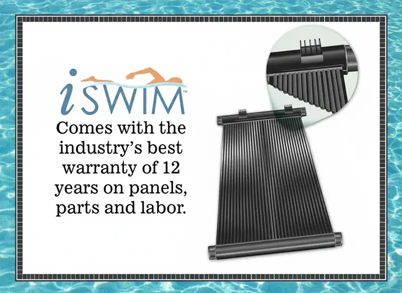 iswim with solar panels frame
