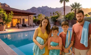 unhappy family pool is to cold mobile