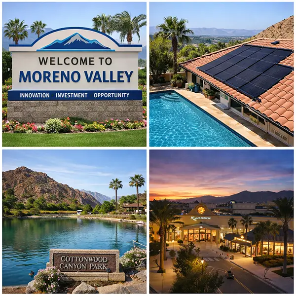 Moreno Valley CA Solar Pool Heating