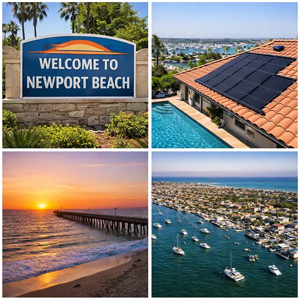 Newport Beach CA Solar Pool Heating